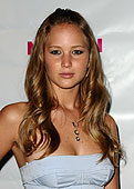 A picture of Jennifer Lawrence from the launch party of Nylon Magazines TV Issue. Cleavage galore.
